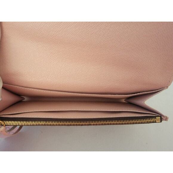 Louis Vuitton Portefueille Caissa Wallet DE Rose Ballerine interior w/box & dust - Picture 8 of 10